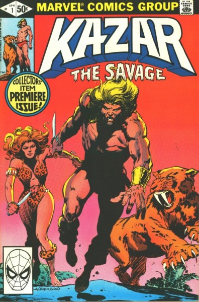 Ka-Zar the Savage (1981) 1-34 kpl (Z2)