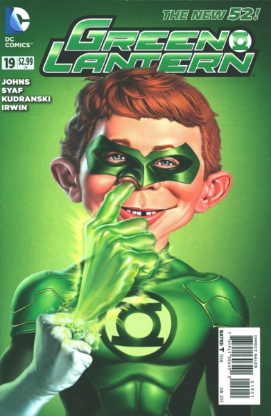 Green Lantern (2011) MAD Variant Cover 19