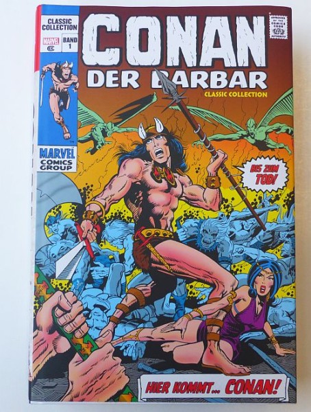 Conan der Barbar Classic Collection (Panini, B., 2019) Nr. 1-6 zus. (Z1)