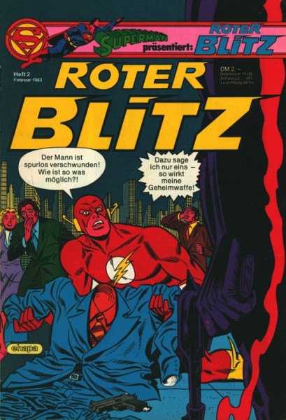 Roter Blitz (Ehapa, Gb) Jahrgang 1983 Nr. 1-10