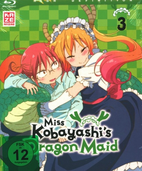Miss Kobayashis Dragon Maid Vol. 3 Blu-ray