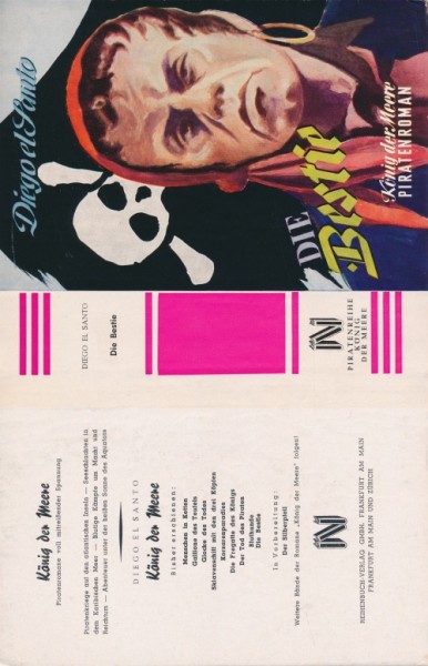 König der Meere Leihbuch SU Bestie (Reihenbuch) nur Schutzumschlag