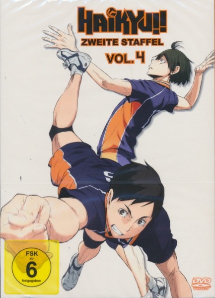 Haikyu!! Zweite Staffel Vol. 4 DVD