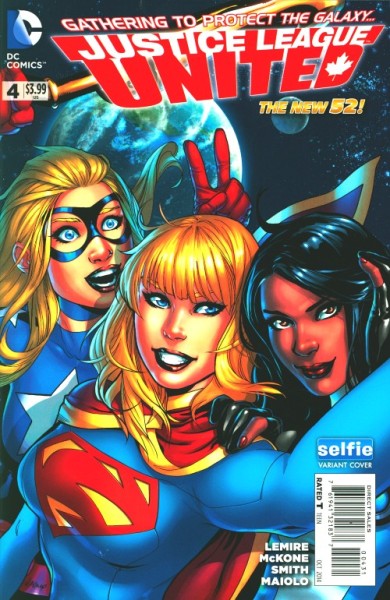 Justice League United (2014) Selfie Variant Cover 4