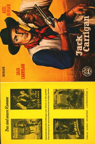 Berger, Axel Leihbuch SU Jack Carrigan (Mülbüsch) nur Schutzumschlag
