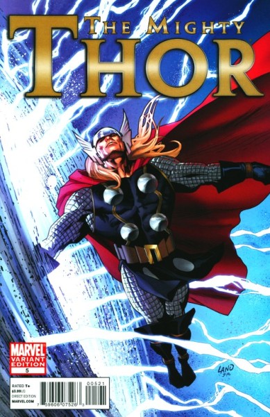 Mighty Thor (2011) 1:20 Variant Cover 5