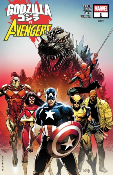 Godzilla gegen das Marvel-Universum SC Variant (09/26)