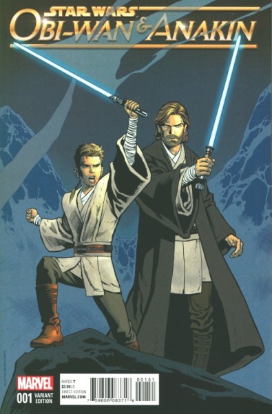 Obi-Wan and Anakin Kevin Nowlan Variant Cover 1