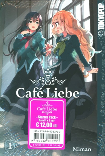 Cafe Liebe (Tokyopop, Tb.) Starter Pack Nr. 1+2