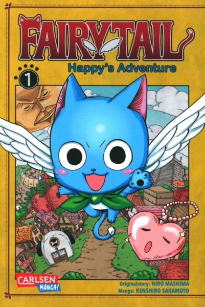 Fairy Tail - Happy's Adventure (Carlsen, Tb.) Nr. 1-8