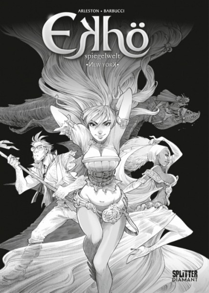 Ekhö (Splitter, B.) Spiegelwelt Nr. 1 Diamant Luxusausgabe