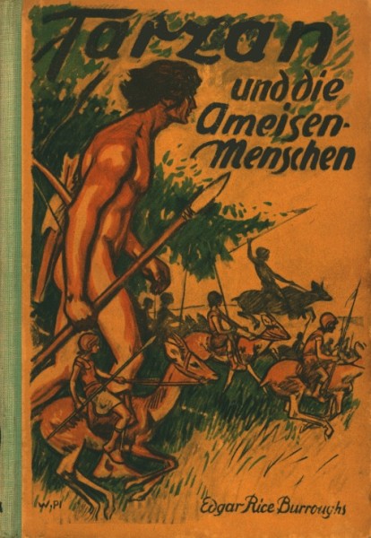Tarzan LB VK Tarzan und die Ameisenmenschen (Dieck) Leihbuch Vorkrieg