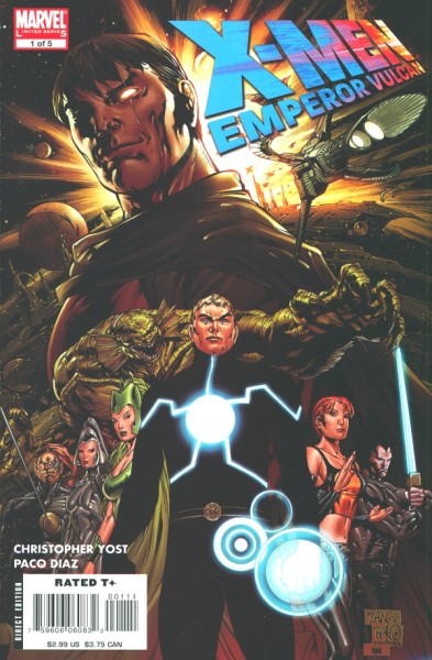 X-Men: Emperor Vulcan (2007) 1-5 kpl. (Z1-)