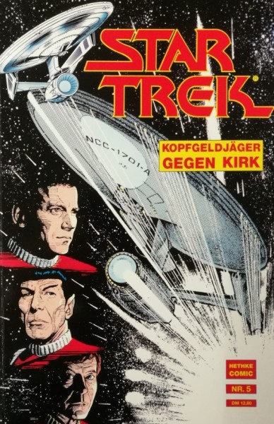 Star Trek (Hethke, Br.) Nr. 1-5 kpl. (Z0-2)
