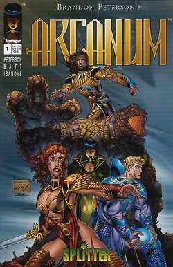 Arcanum (Splitter, Gb.) Presseausgabe Nr. 1-8 kpl. (Z1)