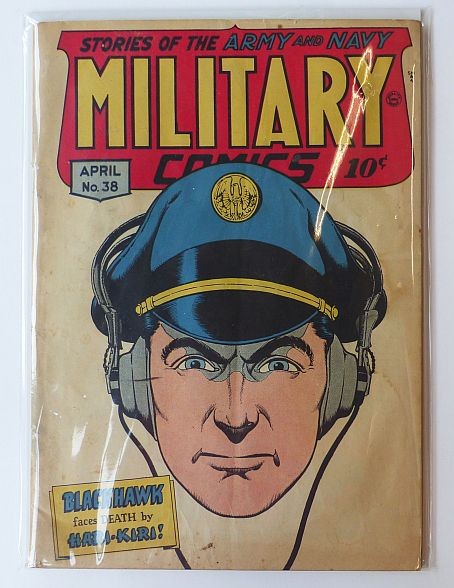 Military Comics Nr.38 Graded 4.0