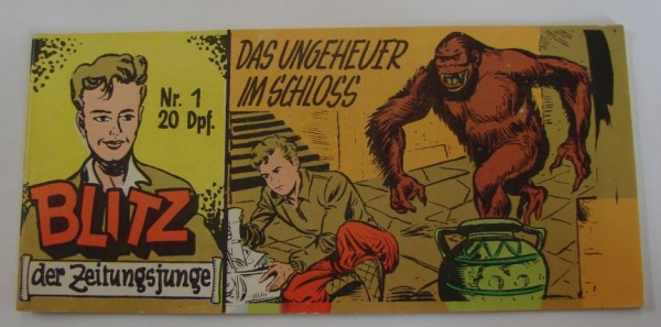 Blitz der Zeitungsjunge (Hethke, picc., 1978) 1. Nachdruck Nr. 1-27 kpl. (Z1)