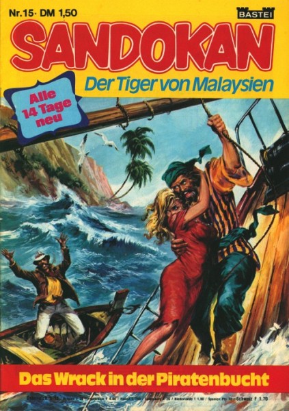 Sandokan (Bastei, GbÜ./Gb.) Nr. 1-30