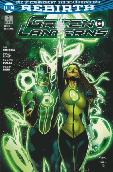 Green Lanterns (Panini, Br., 2017) Nr. 3,5