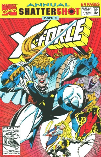 X-Force Annual 1992-1999 kpl. (Z1)