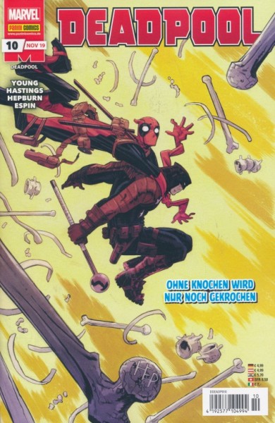 Deadpool (Panini, Gb., 2019) Nr. 1,5,7,10