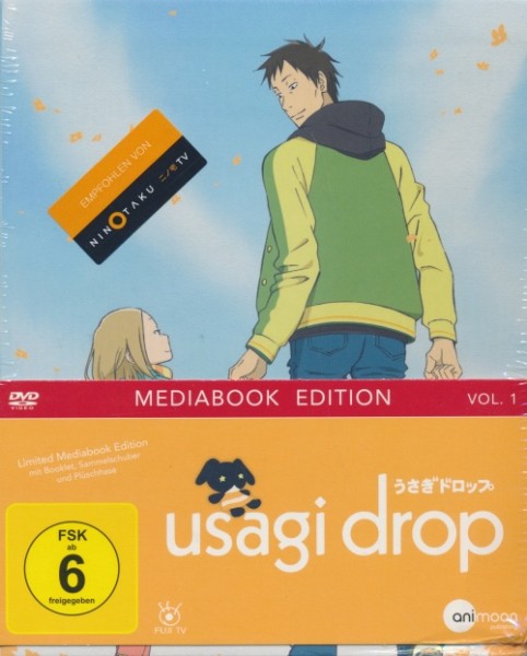 Usagi Drop Vol.1 DVD Mediabook Edition mit Sammelschuber