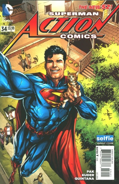 Action Comics (2011) Selfie Variant Cover 34