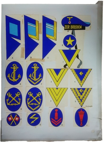 Originalzeichnung (1670) Landser ÜF