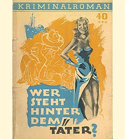 Kriminalroman (Hang) Wer steht hinter dem Täter?