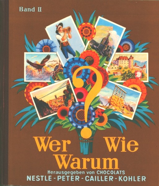 Nestle-Deutschland SBA Wer...? Wie...? Warum...? Band II (21405/13) komplett Sammelbilderalbum