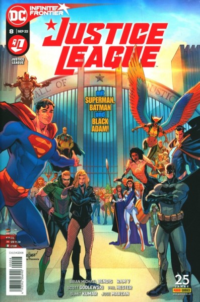 Justice League (Panini, Gb., 2022) Nr. 8,15