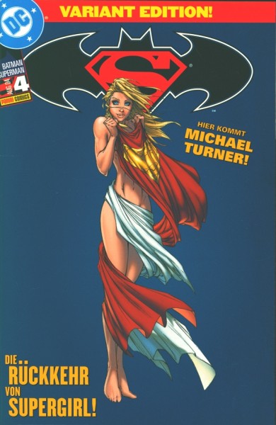 Batman/Superman (Panini, Gb.) Variant Nr. 4 (Michael Turner Cover)