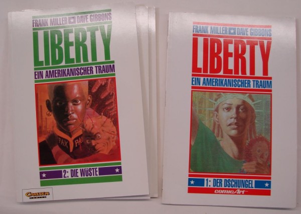 Liberty (Carlsen, Br., 1992) Nr. 1-4 kpl. (Z0-2)