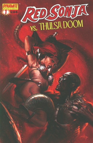 Red Sonja vs. Thulsa Doom (2006) Gabrielle Dell'Otto Variant Cover 1-4 kpl. (Z1)