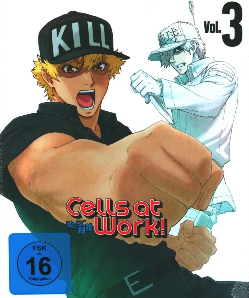 Cells at Work Vol. 3 Kombimediabook Blu-ray + DVD