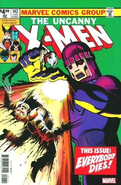 Facsimile Edition: Uncanny X-Men 142