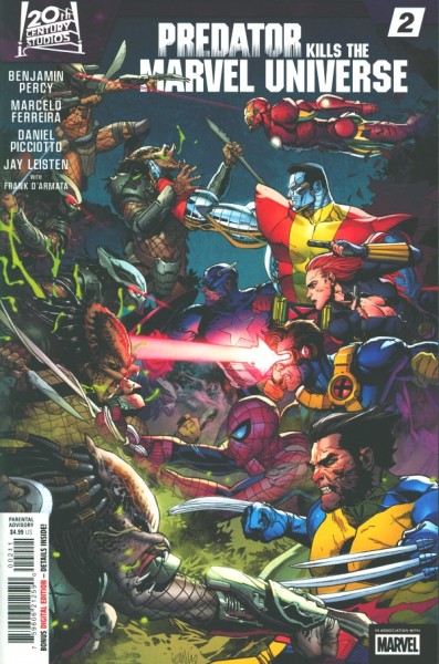 Predator Kills the Marvel Universe (2025) 2-5