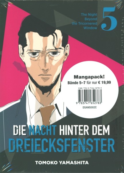 Die Nacht hinter dem Dreiecksfenster Manga Pack 2 (Band 5-7)