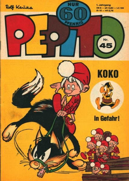 Pepito 1. Jahrgang (Gevacur, 1972, Gb.) Nr. 25-52