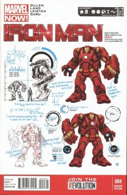 Iron Man (2012) 1:25 Variant Cover 4