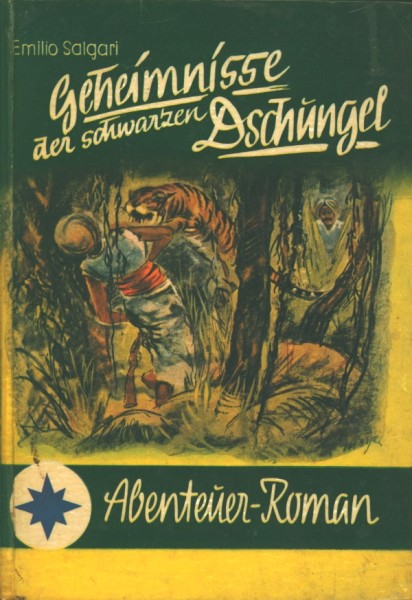 Salgari, Emilio LB Geheimnisse der schwarzen Dschungel (Blaustern) Leihbuch