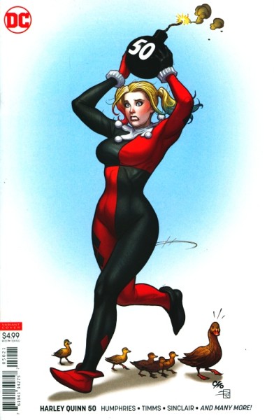Harley Quinn (2016) Frank Cho Variant Cover 50