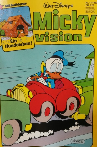 Mickyvision (Walt Disney's) (Ehapa, Gb.) Jhg. 1983 mit Beilage Nr. 1-12