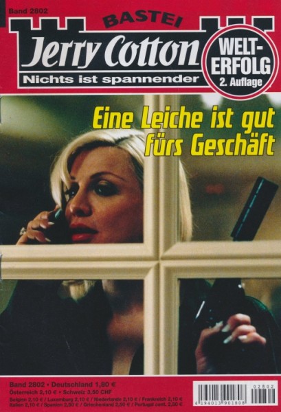 Jerry Cotton 2. Auflage 2802