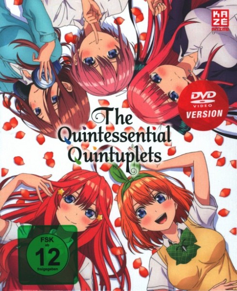 Quintessential Quintuplets - Vol.1 DVD mit Sammelschuber