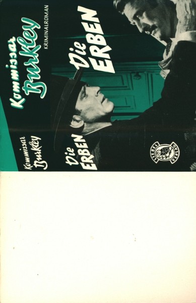 Kommissar Burkley Leihbuch SU Erben (Liebel) nur Schutzumschlag