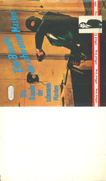 Clifford King Leihbuch SU Bande der schwarzen Masken (Rekord) nur Schutzumschlag