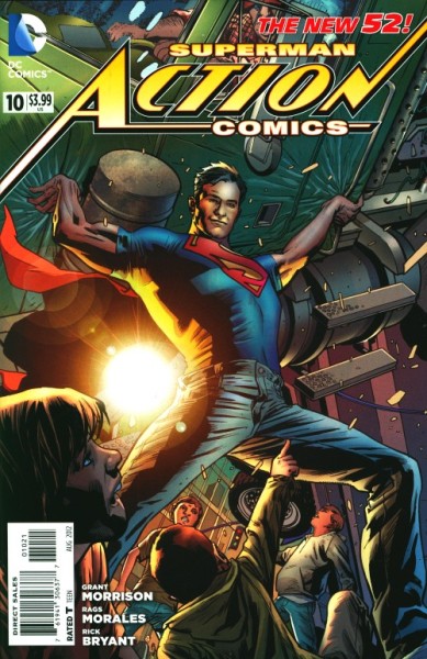 Action Comics (2011) Bryan Hitch Variant Cover 10