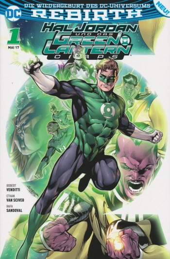 Hal Jordan und das Green Lantern Corps (Panini, Br.) Nr. 1-4