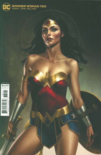 Wonder Woman (2020) Joshua Middleton Variant Cover 760